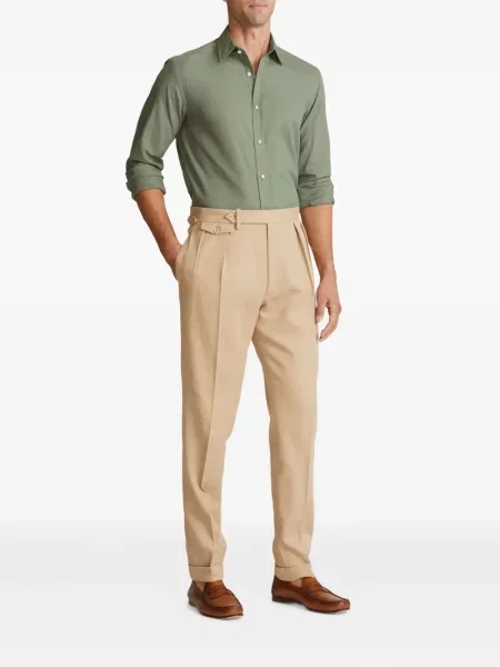 Cămașă Ralph Lauren Purple Label verde