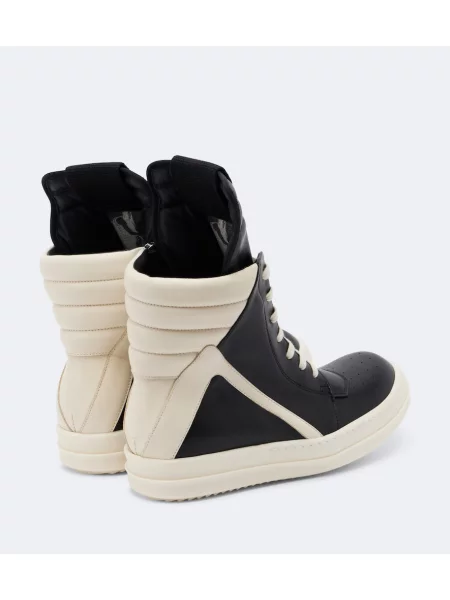 Sneakerși Rick Owens din piele negru