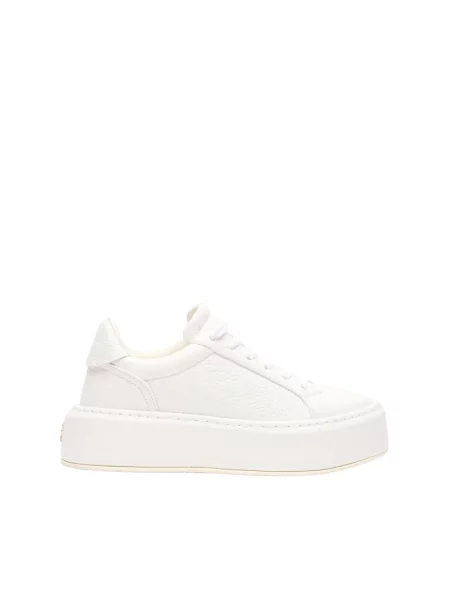 Sneakersy Casadei skórzane białe