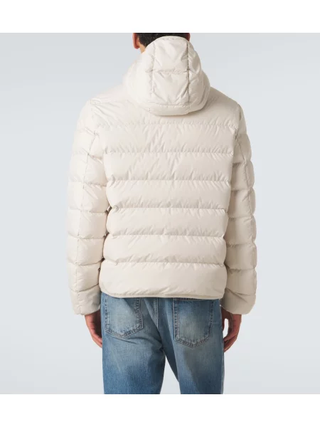Geacă cu puf Moncler bej