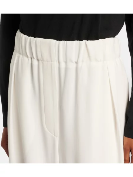 Pantaloni Jil Sander alb