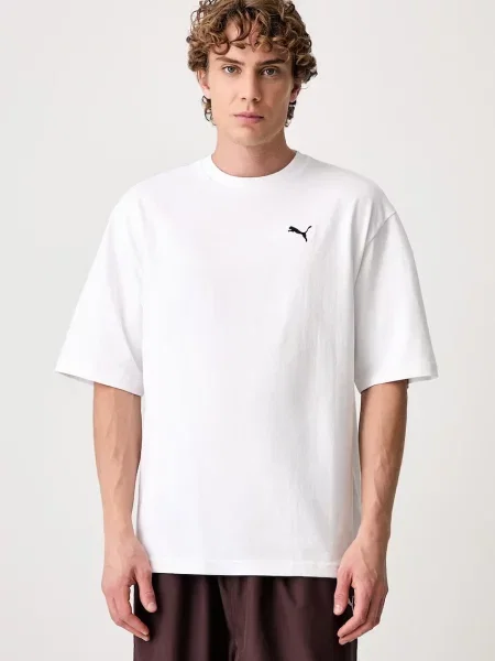 Puma basic tričko Wardrobe Essential bílé