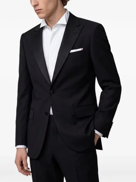 Costum Kiton cu rever negru