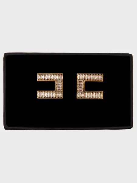 Серьги Elisabetta Franchi золотые