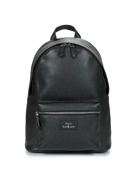 Geanta de piele Polo Ralph Lauren din piele mari negru