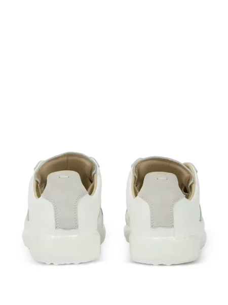 Sneakerși Maison Margiela din piele alb