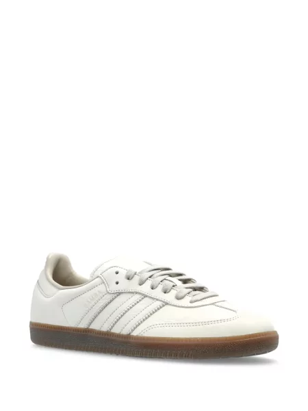 Șosete Adidas din piele alb