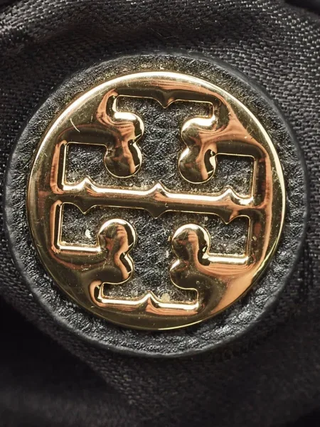 Body Tory Burch din piele negru