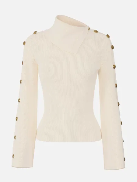 Свитер Elisabetta Franchi белый