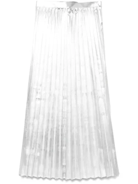 Spódnica plisowana Junya Watanabe srebrna