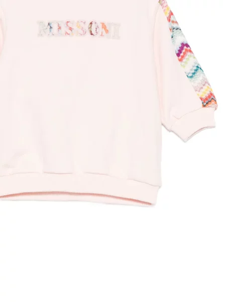Bluza dziecięca Missoni różowa