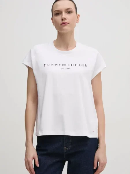 Tommy Hilfiger tričko bílé