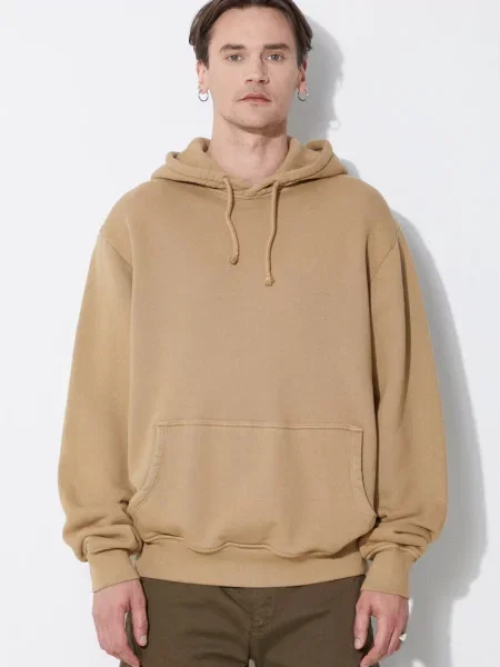 Hanorac de Alias Hoodie barbati cu glugă neted bej
