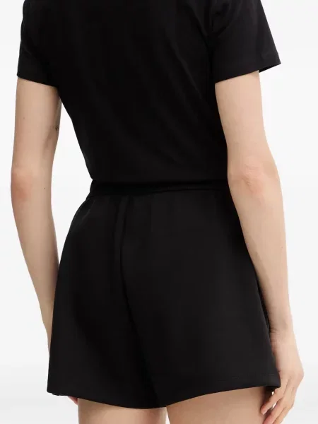 Шорти Armani Exchange с автограф с връзки черно