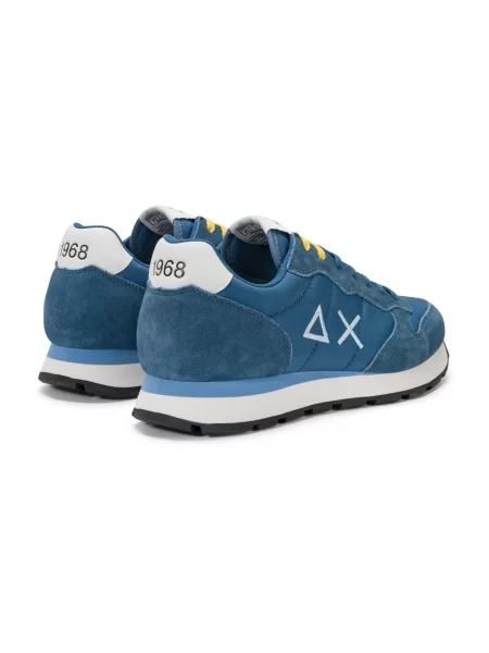Buty do biegania Sun68 casual do biegania z logo niebieskie