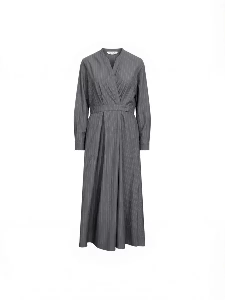 Co'couture Rochie LyviaCC deschis gri