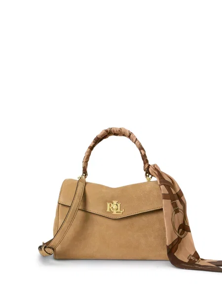 Klasična torbica Lauren Ralph Lauren bež
