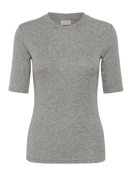 Kaffe Bluza Iben pegasto siva