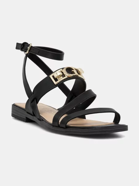 Guess sandali usnjeni RULA črna