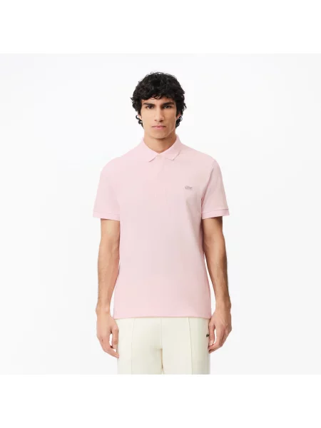 Lacoste поло чоловіче PARIS polo рожеве