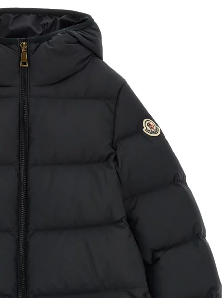 Kurtka puchowa dziecięca Moncler Enfant czarna