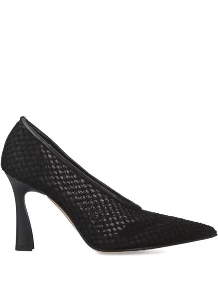 Мрежести полуотворени обувки Premiata черно