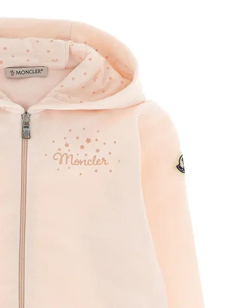 Komplet dresowy dziecięcy Moncler Enfant różowy