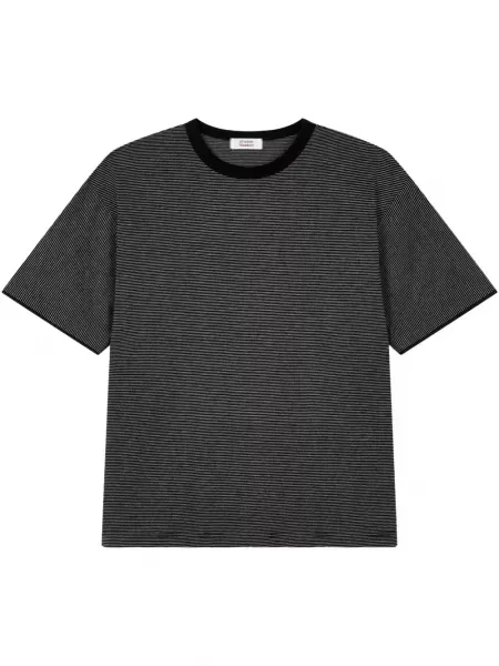 Tricou Studio Tomboy cu dungi negru