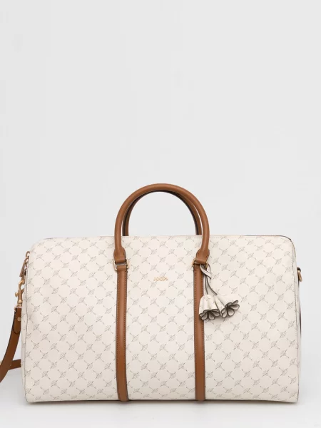 JOOP! Geantă de weekend maro / gri taupe alb