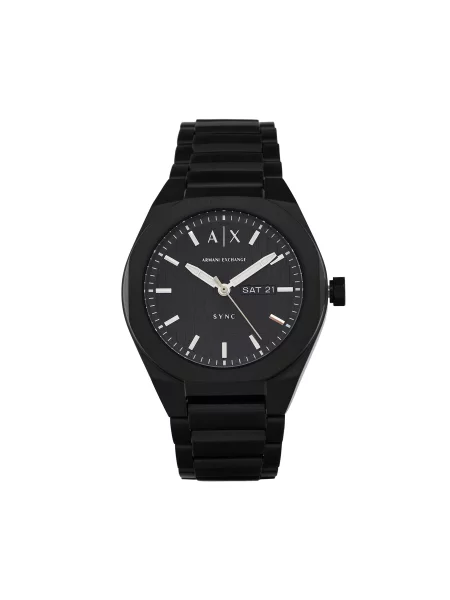 Pολόι Armani Exchange μαύρο
