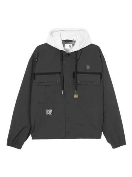 Geacă Aape By A Bathing Ape cu petice negru