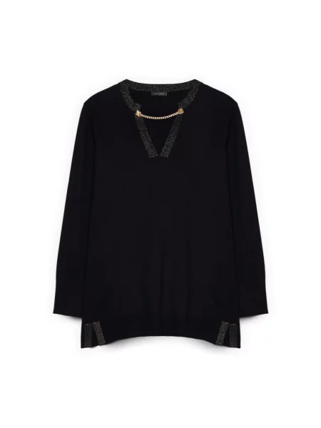 Sweter Fiorella Rubino czarny