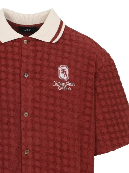 Риза Amiri бродирана червено