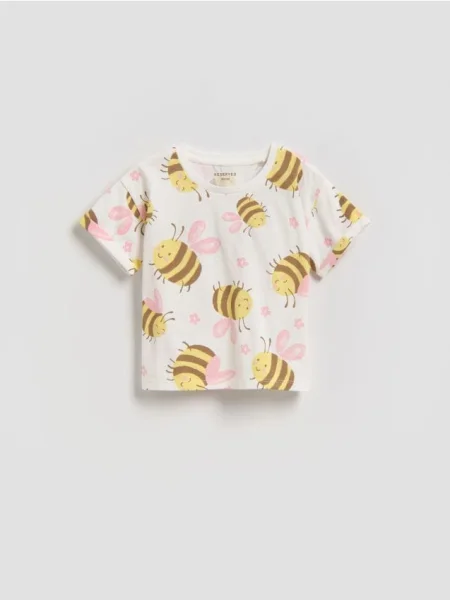 Reserved Tricou cu adaos de crem