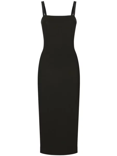 Rochie midi Dolce & Gabbana până la genunchi de costum negru