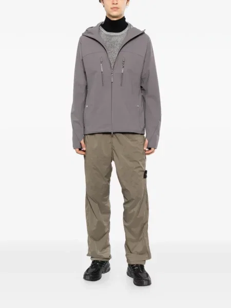 Geacă Stone Island cu strasuri gri