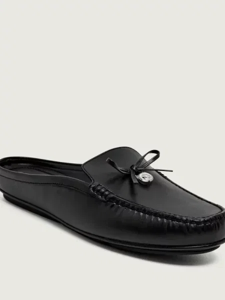 Michael Kors De piele mules încălțăminte GRETA negru