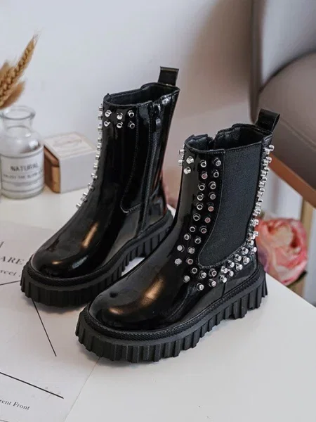 Botine copii Boto negru