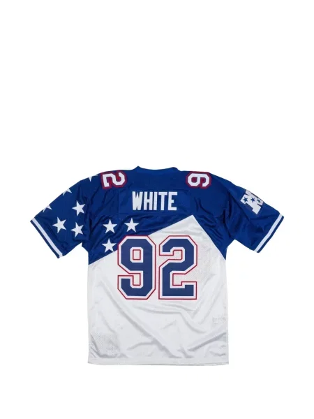 Tricou Mitchell & Ness alb
