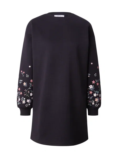 ABOUT YOU Rochie Lisa verde / portocaliu caisă / roșu negru