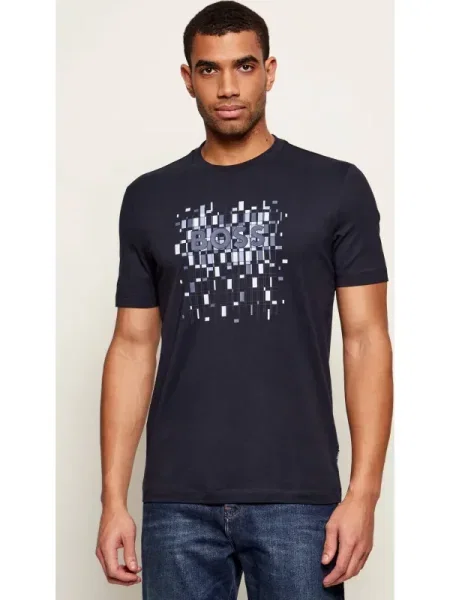 BOSS BLACK Tricou C-Thompson | regular fit negru