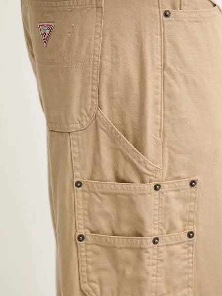 Брюки Guess Jeans бежевые