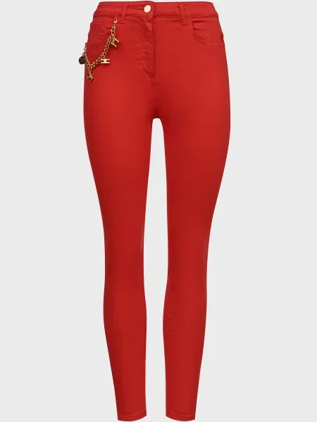 Джинси Elisabetta Franchi червоні