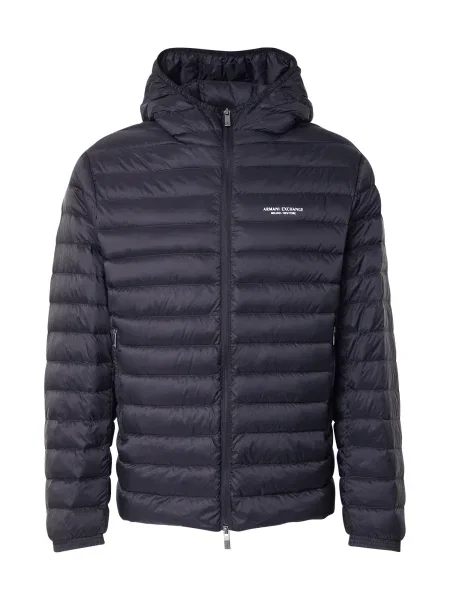 ARMANI EXCHANGE Prehodna jakna črna bela