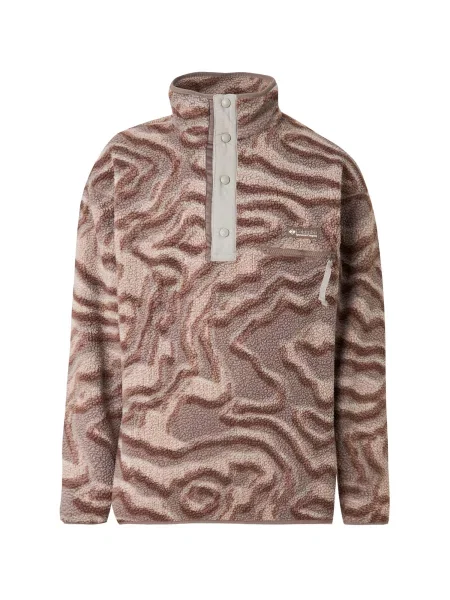 COLUMBIA Športna majica Helvetia™ II rjasto rjava / kapučino / staro roza