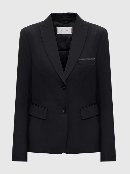 Жакет з ланцюжком моніль Peserico сірий