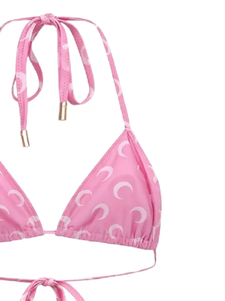 Bikini Marine Serre cu imagine roz