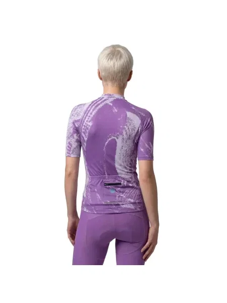 Koszulka biodegradowalna Kolarstwo Siroko Bio-W NRC Purple fioletowa