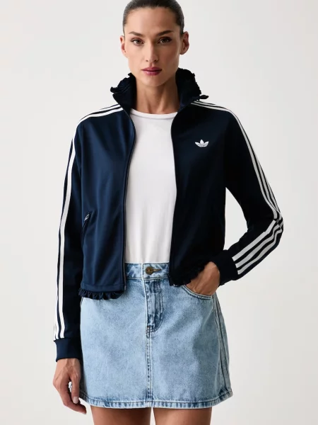 Adidas Originals jopica Pleated Firebird modra