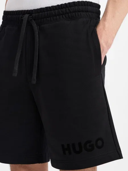 HUGO Pantaloni Dinkoe' negru